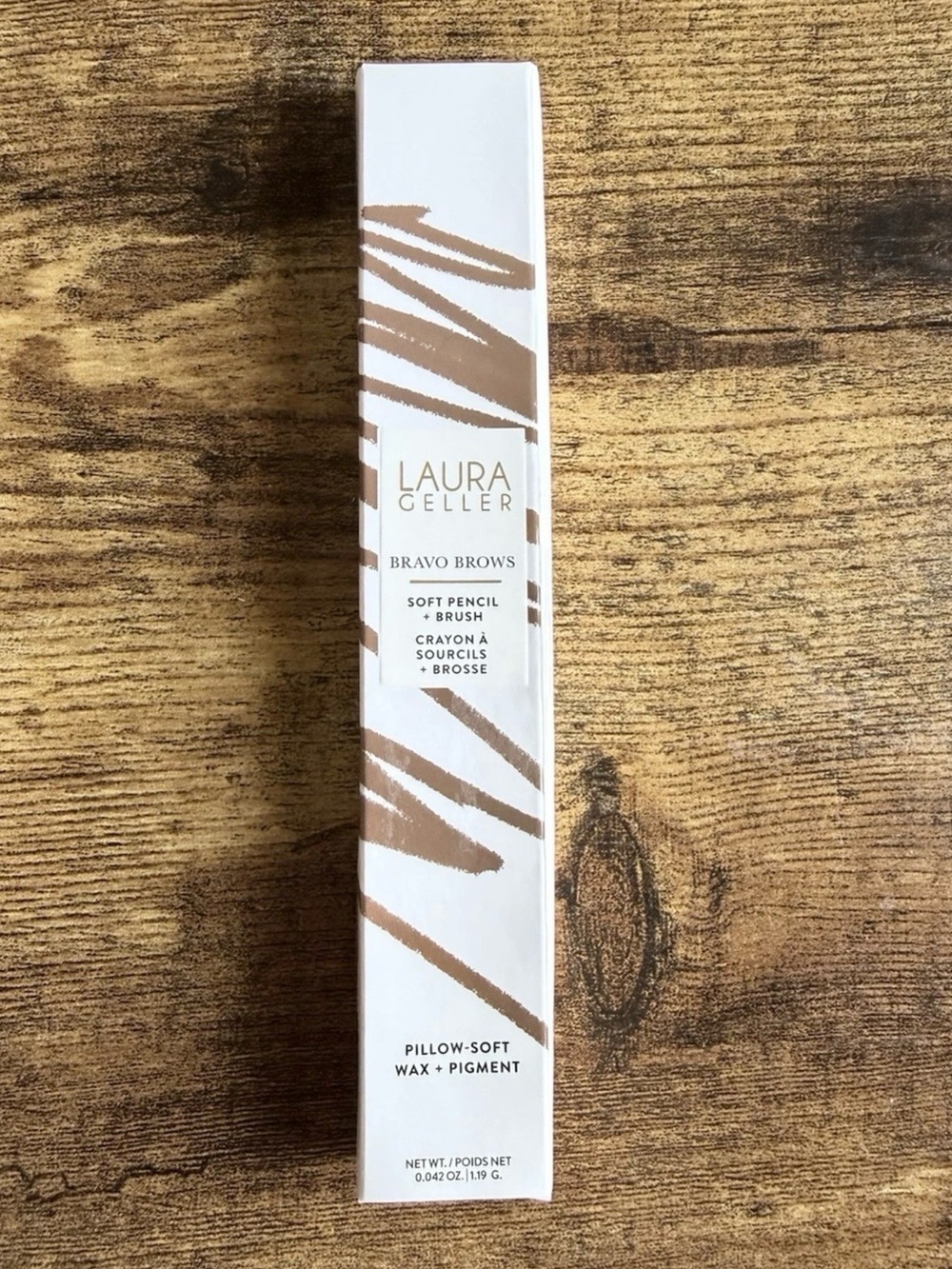 Laura Geller Bravo Brows Soft Pencil & Brush - Light Brown